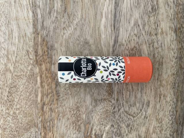 Rouge  lvres brillant - Corail - Charlotte Bio