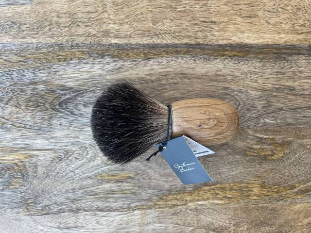 Blaireau de rasage en chne - Gentleman Barbier
