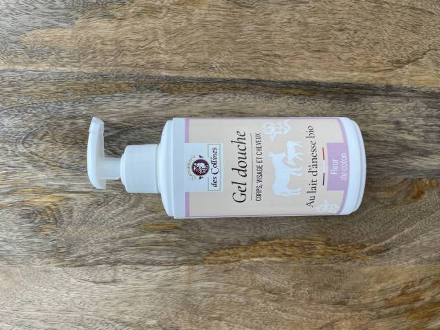 Gel douche au lait d