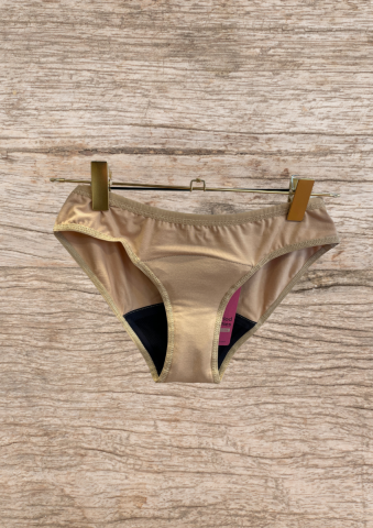 My Bambou - Culotte menstruelle beige - M