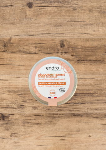 Déodorant baume Format voyage - Mangue et pêche - Endro