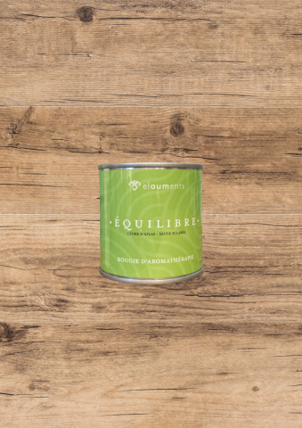 Bougie d'aromathrapie - quilibre - Elauments