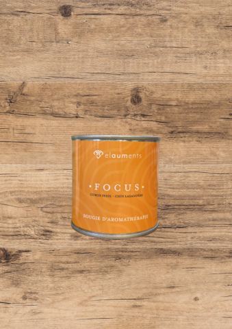 Bougie d'aromathrapie - Focus - Elauments