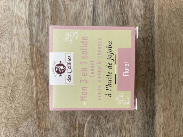 Savon solide - 3 en 1 - Floral - Savonnerie des Collines