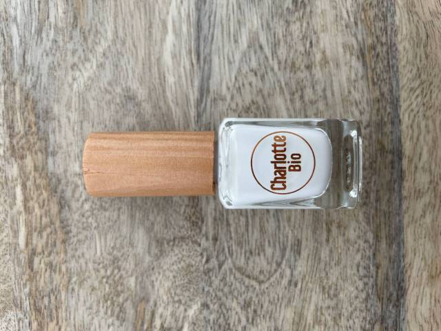 Vernis  ongles - Blanc - Charlotte Bio