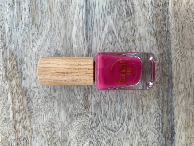 Vernis  ongles - Rose Framboise - Charlotte Bio
