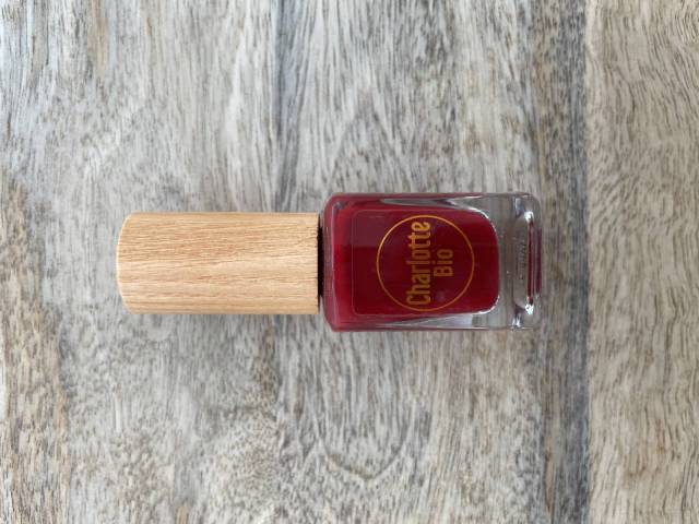 Vernis  ongles - Rouge Bordeaux - Charlotte Bio
