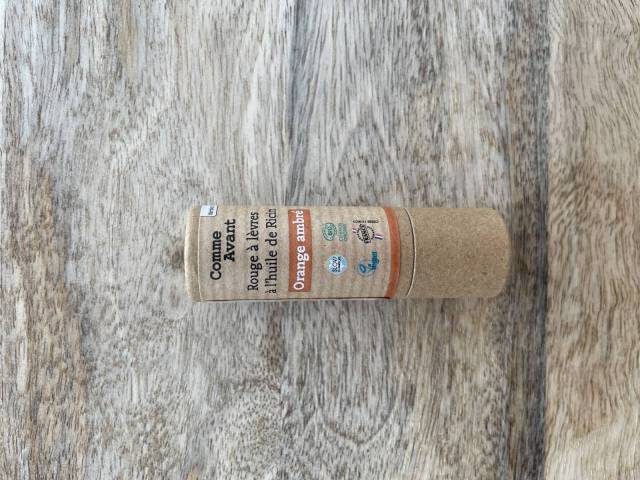 Rouge  lvre - Orange ambr -  Comme Avant